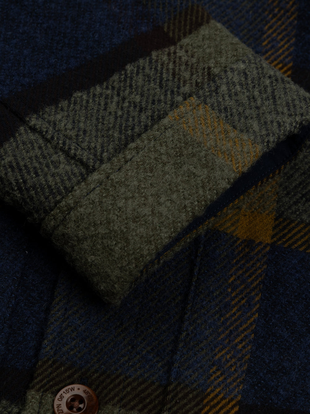 Women Wool Blend Blanket Jacket in Sugar Kelp Multi - Stowe