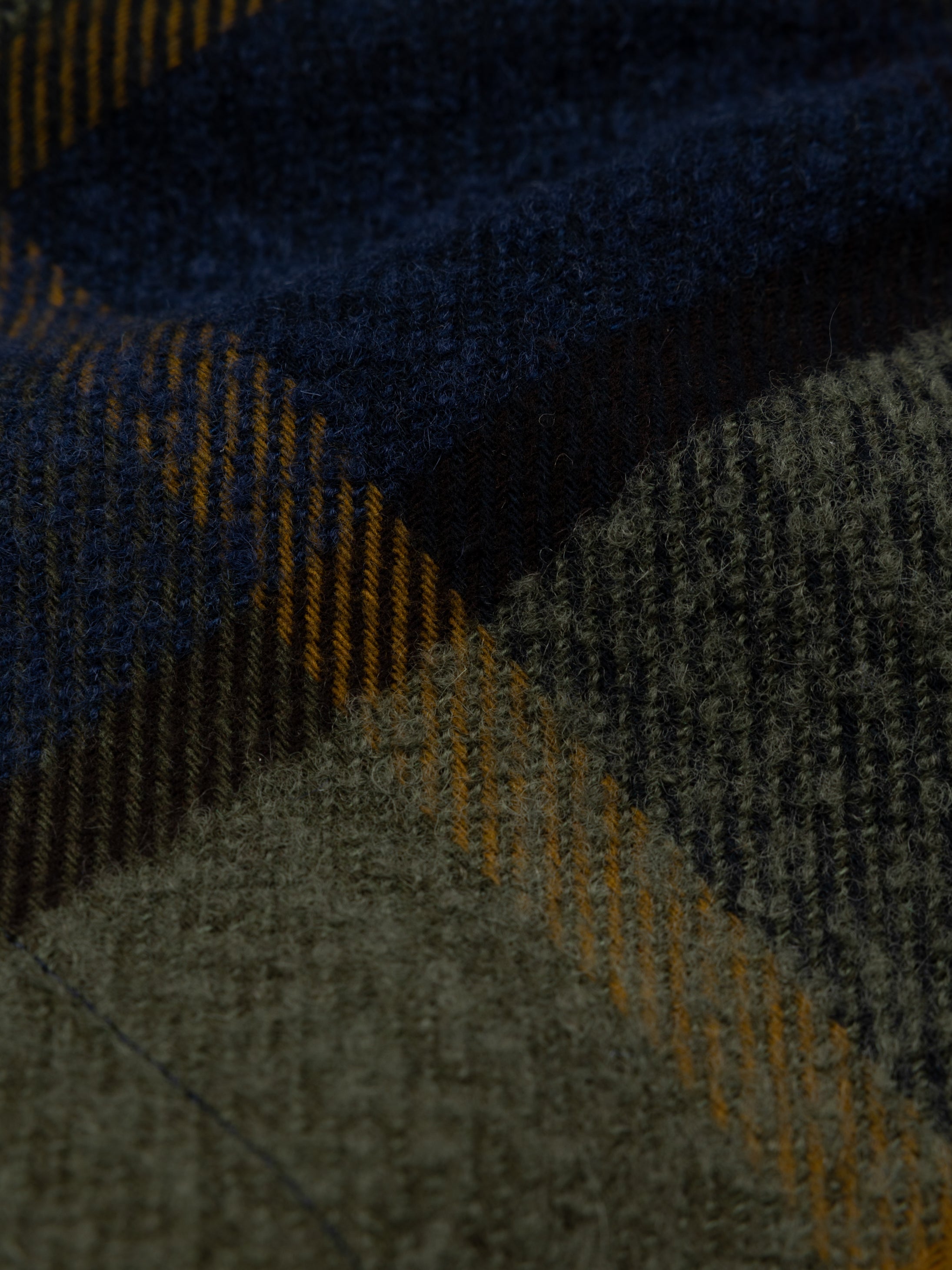 Women Wool Blend Blanket Jacket in Sugar Kelp Multi - Stowe