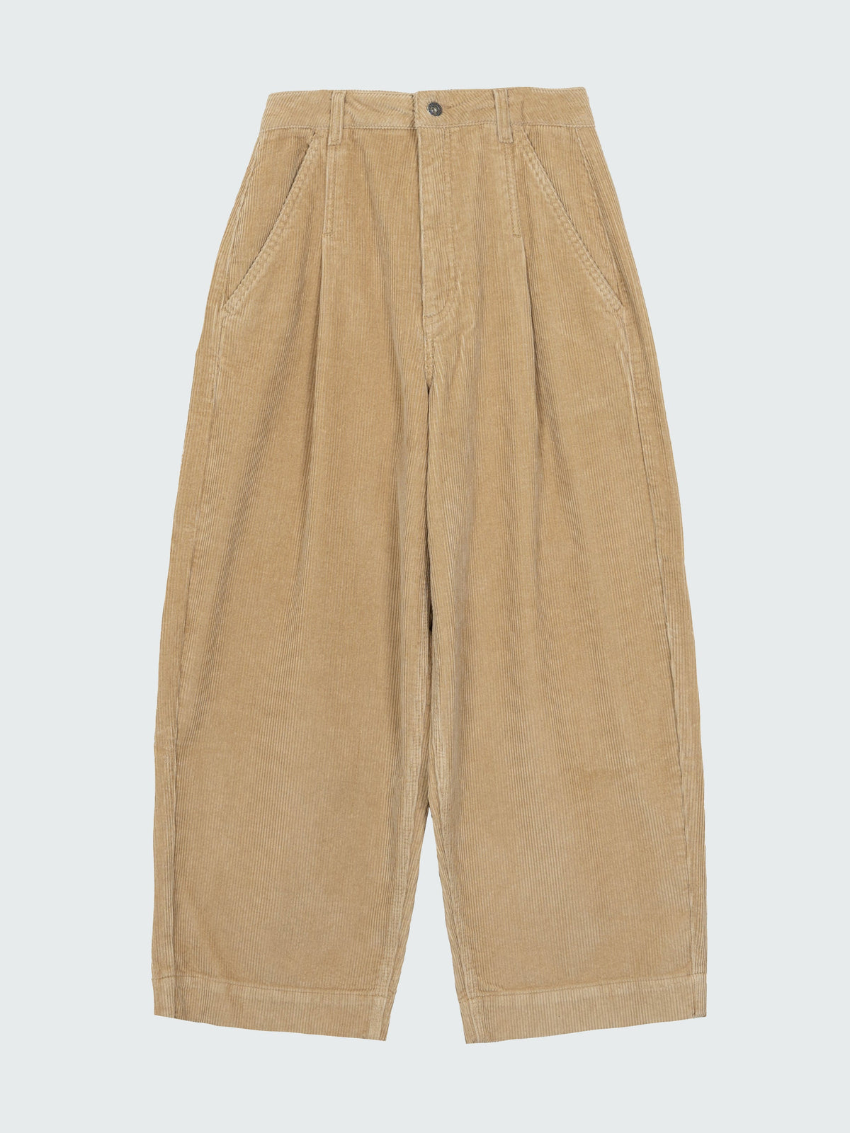 Women Organic Cotton Cord Trouser in Flint - Studio
