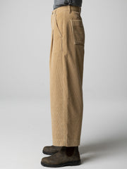 Women Organic Cotton Cord Trouser in Flint - Studio