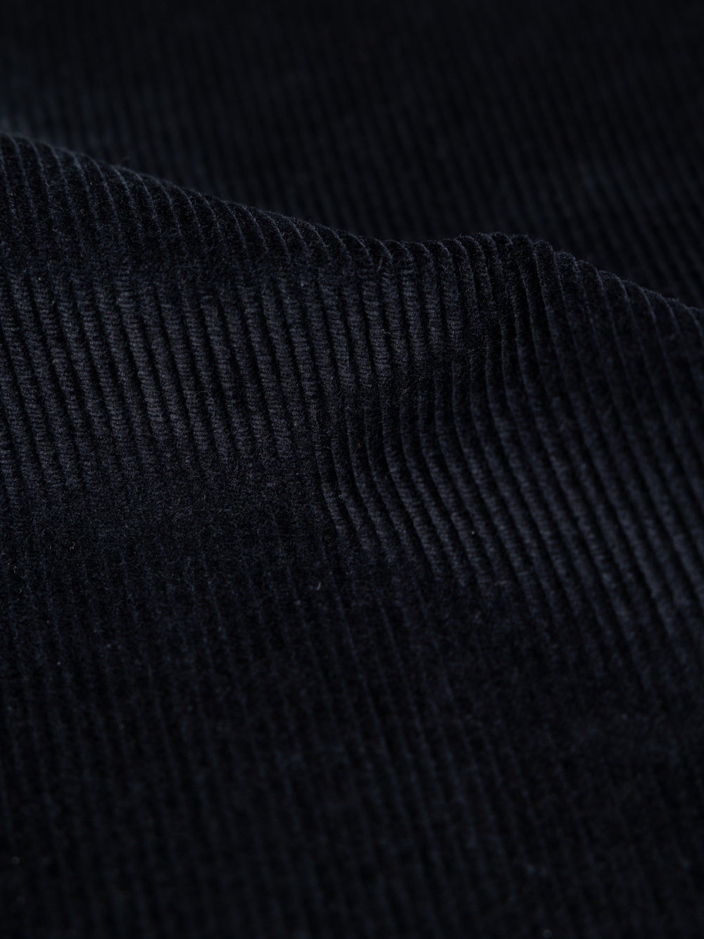 Women Organic Cotton Cord Trouser in Black - Studio
