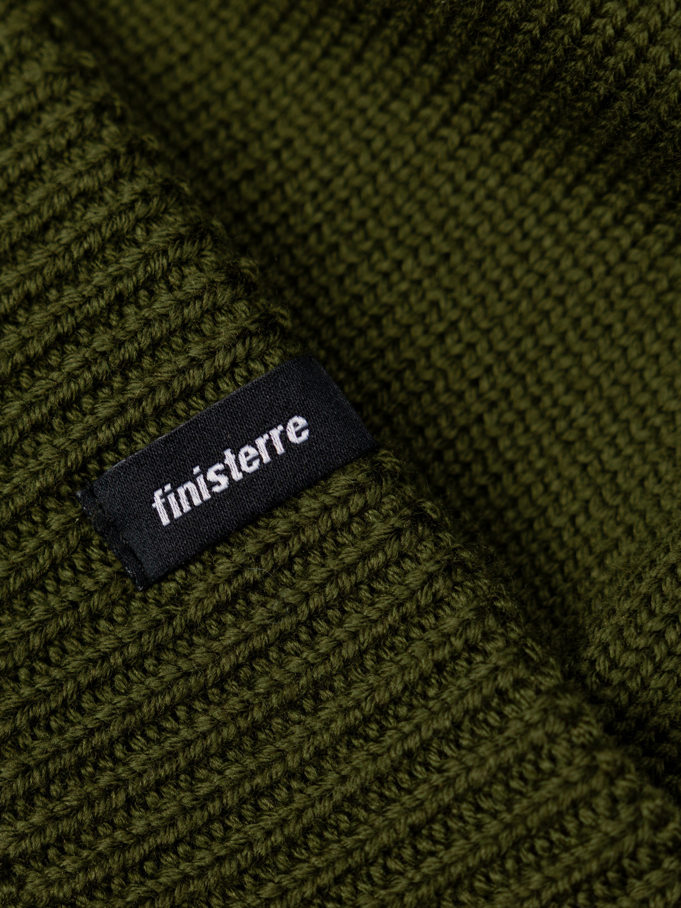 Men/Women Merino Beanie in Olive - Watchcap