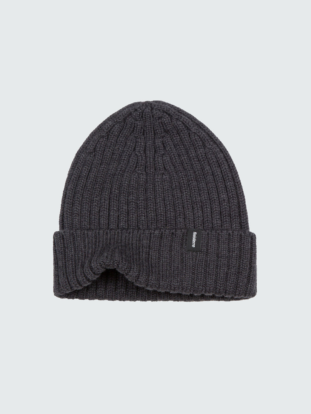 Men/Women Fisherman Beanie in Charcoal