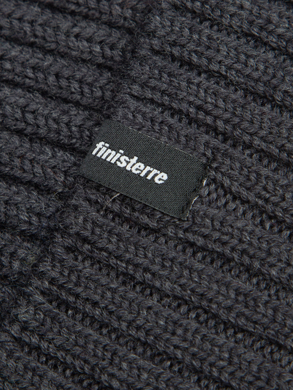 Men/Women Fisherman Beanie in Charcoal