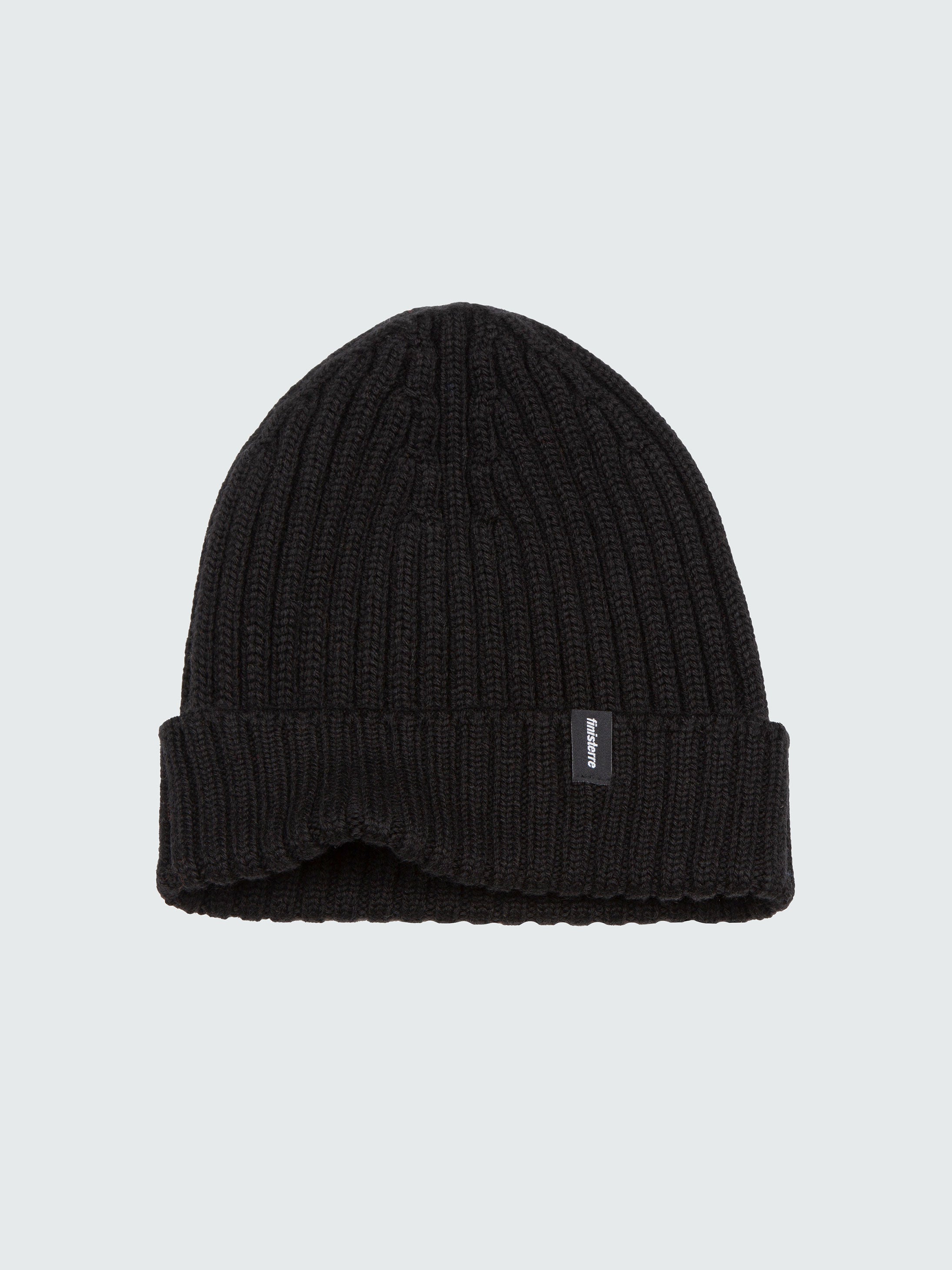 Men/Women Fisherman Beanie in Black