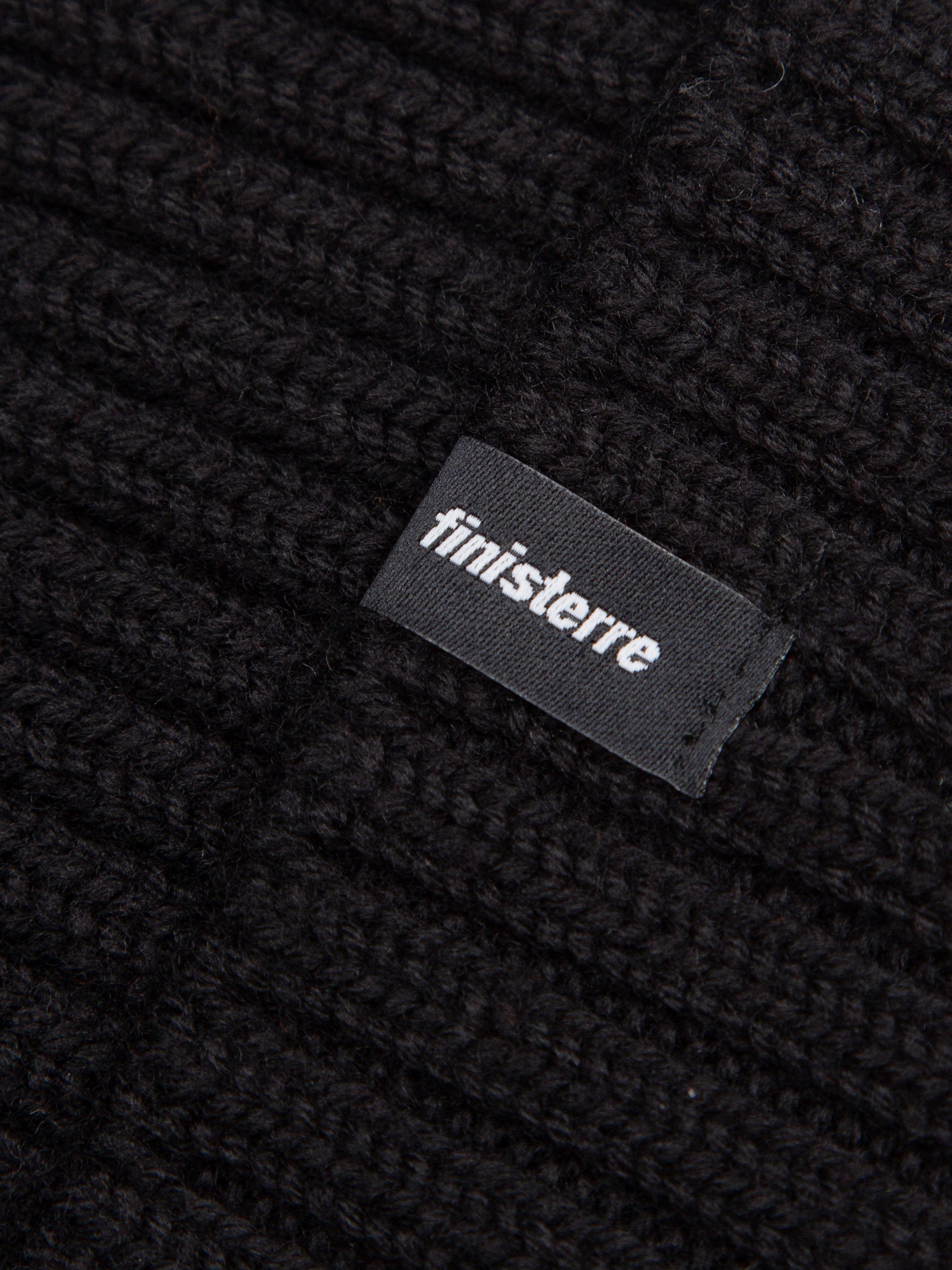 Men/Women Fisherman Beanie in Black