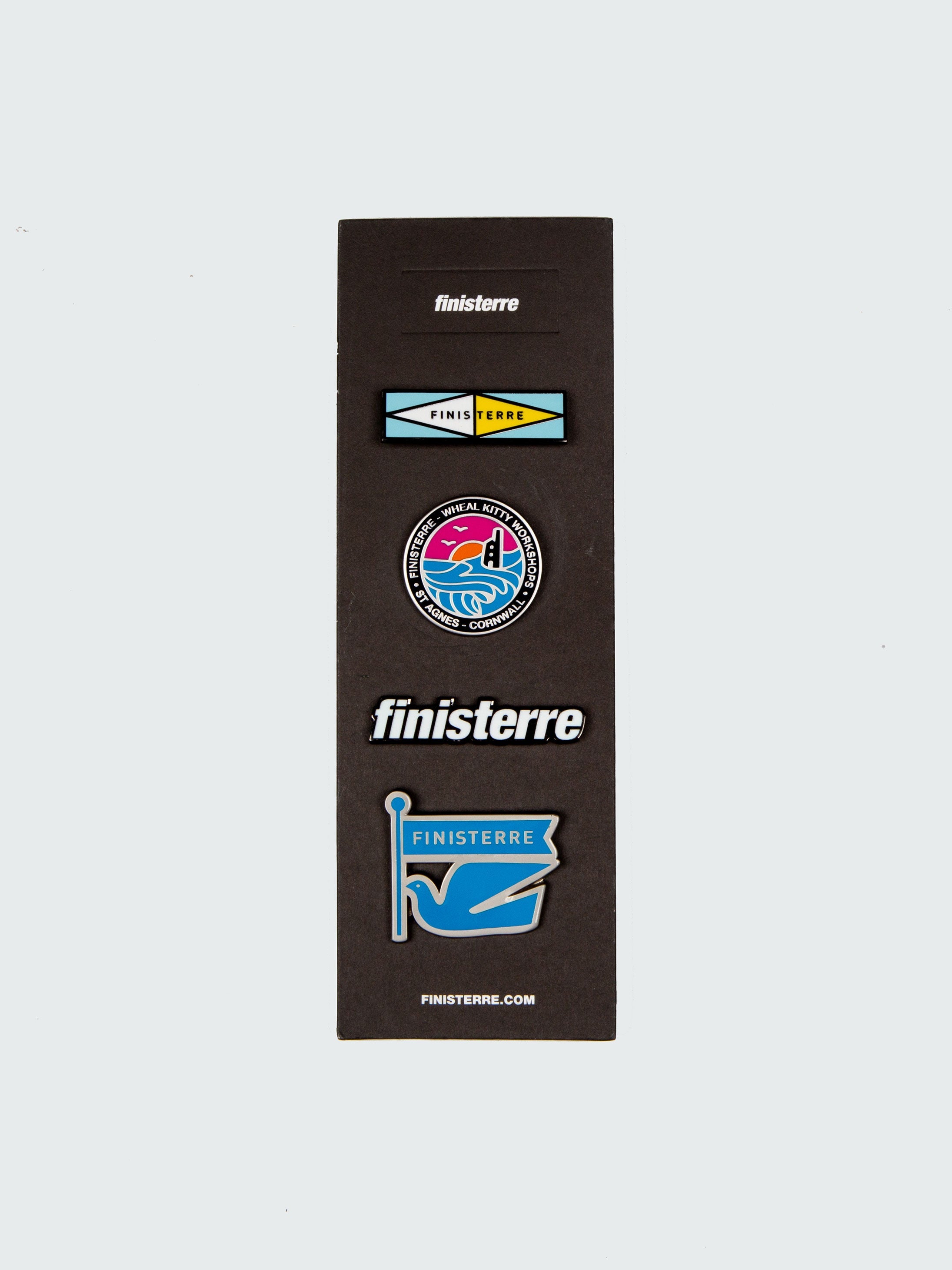 Men/Women Metal Blue Pin Badges