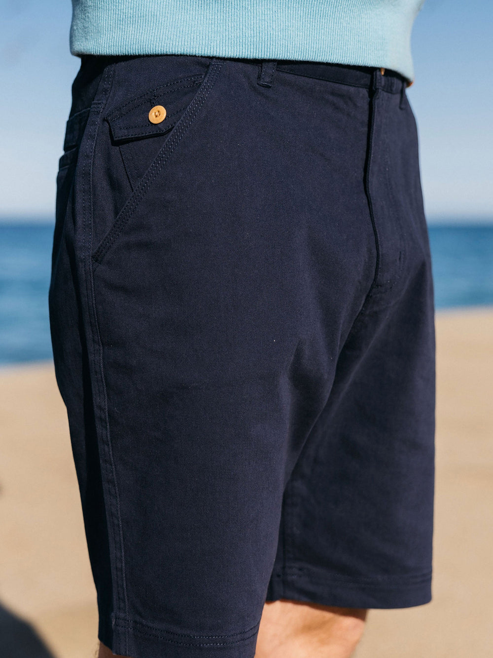 Men Coverack Short in Navy
