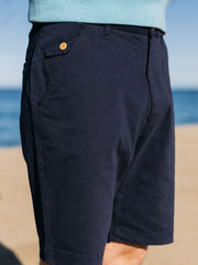 Men Coverack Short in Navy