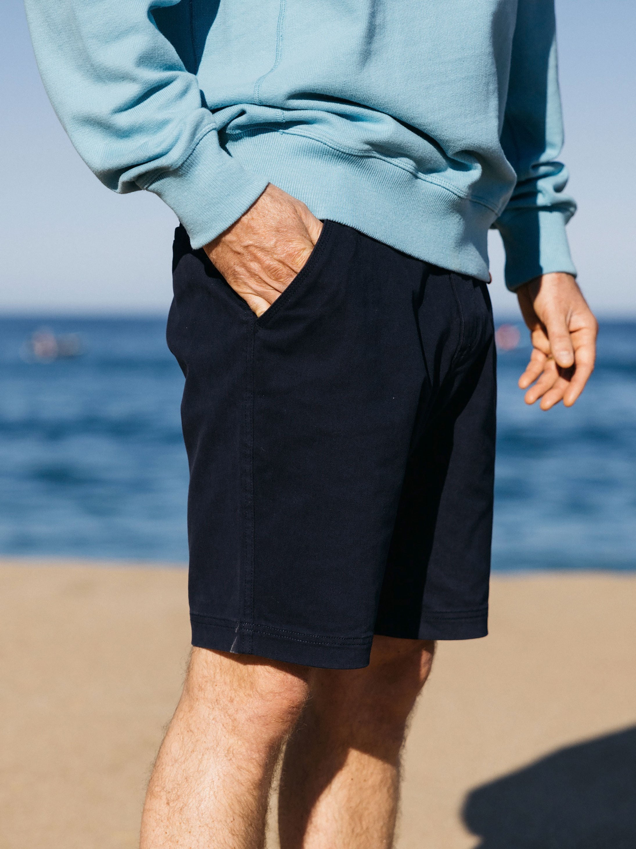 Men Coverack Short in Navy