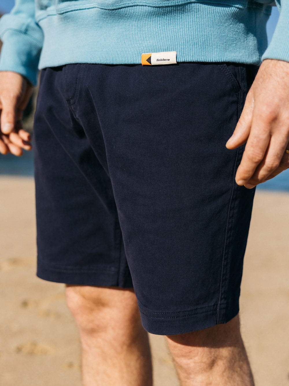 Men Coverack Short in Navy