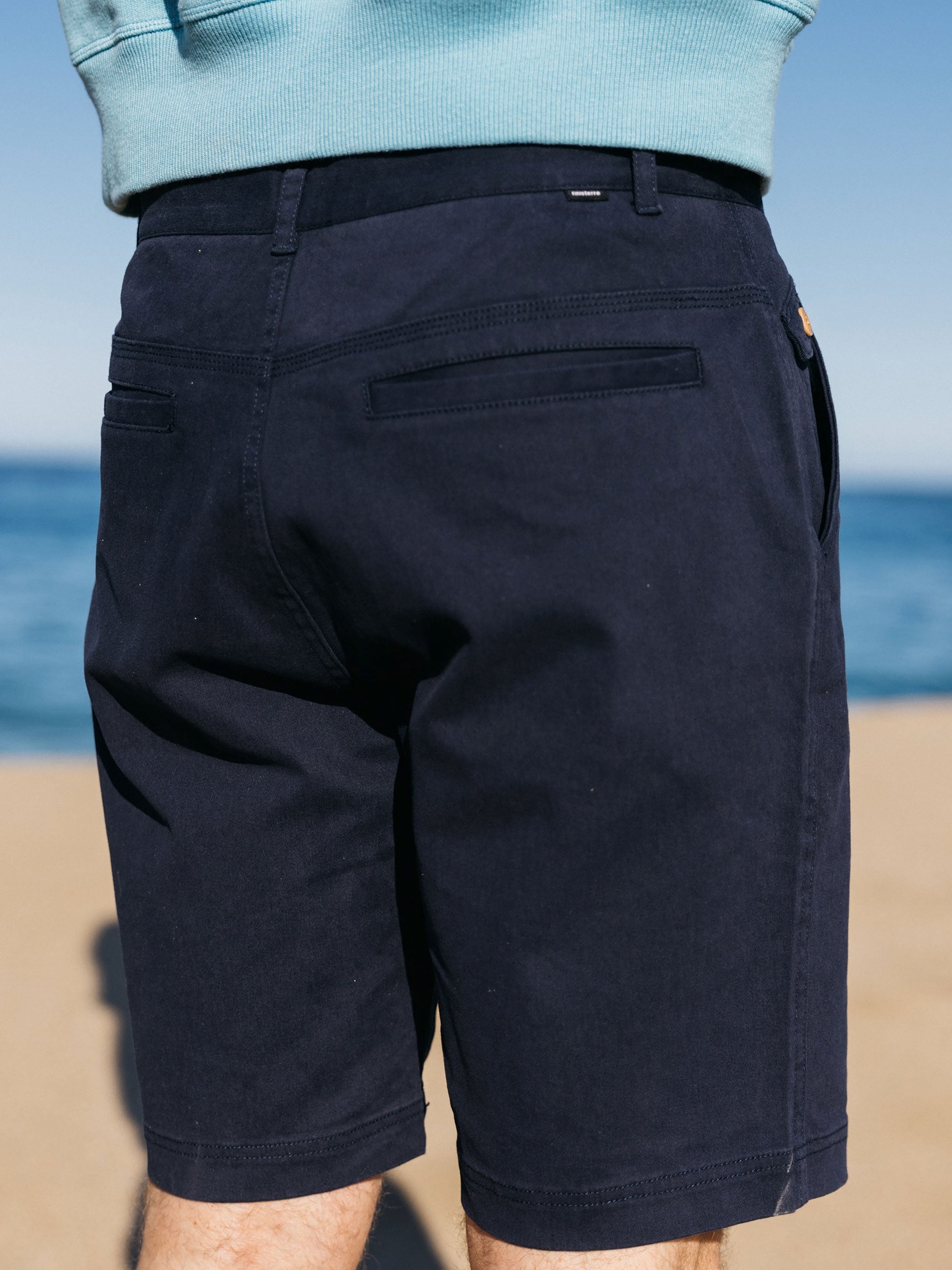 Men Coverack Short in Navy