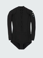 Women Nieuwland 2e Yulex Long Sleeve Swimsuit in Black