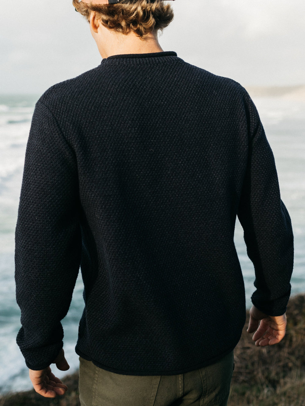 Men Barents Jumper in Indigo