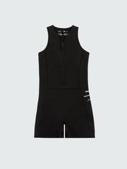 Women 2e Yulex Sleeveless Shorty Wetsuit in Black