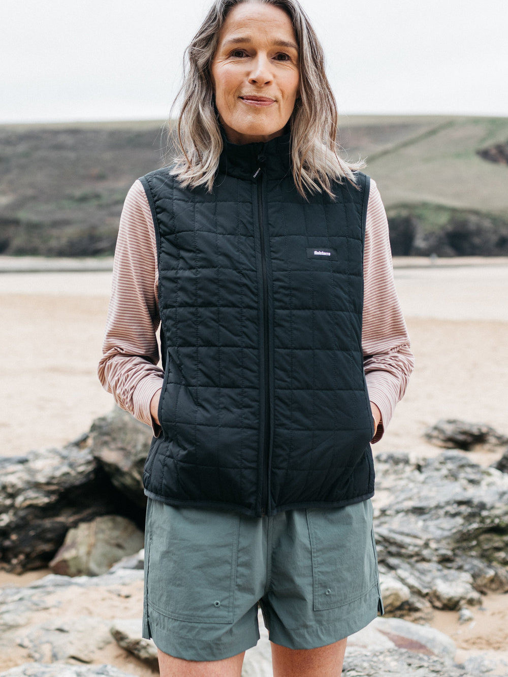 Women Firecrest Gilet in Black