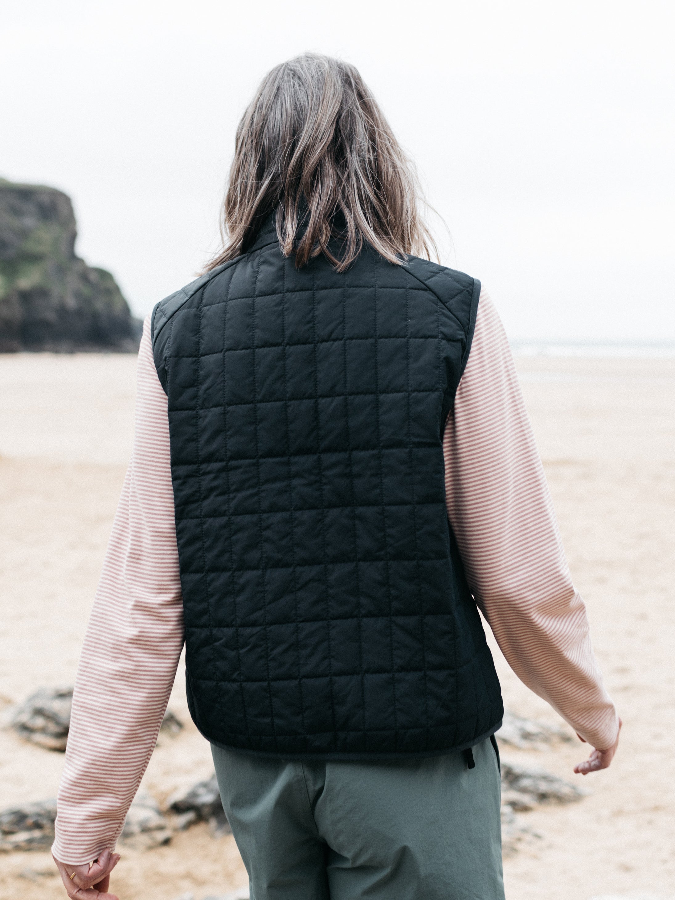Women Firecrest Gilet in Black