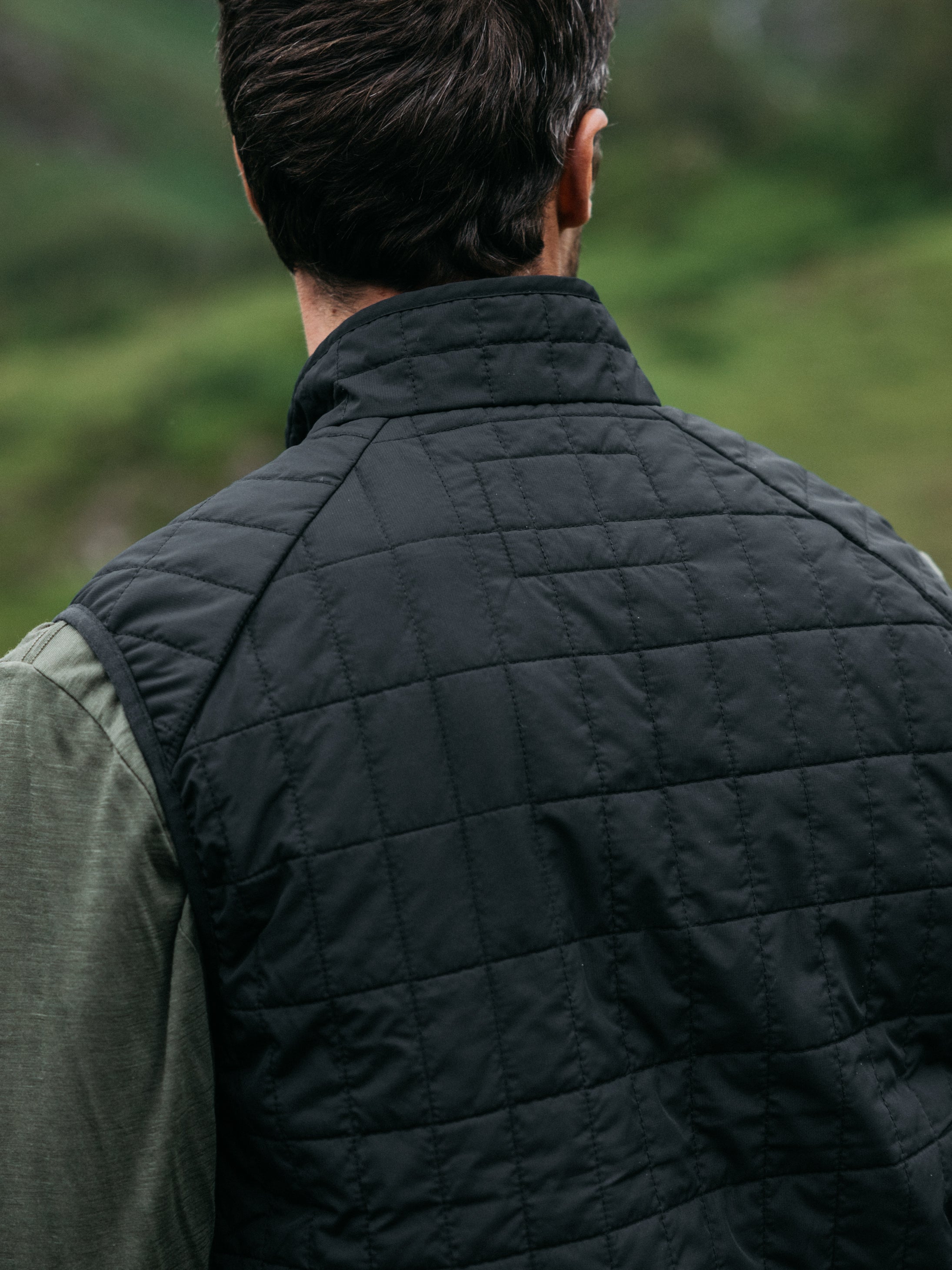 Men Firecrest Gilet in Black