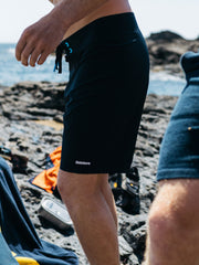 Men Merlin Board Short in Black