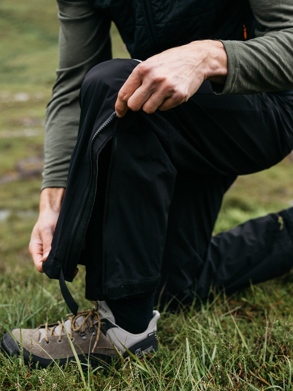 Men Rainbird Waterproof Trouser in Black