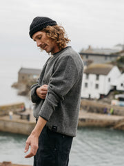 Men Barents Jumper in Grey Marl