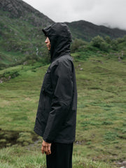 Women Stormbird Waterproof Jacket in Black
