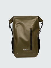 Men/Women 30L Waterproof Roll Top Backpack in Olive