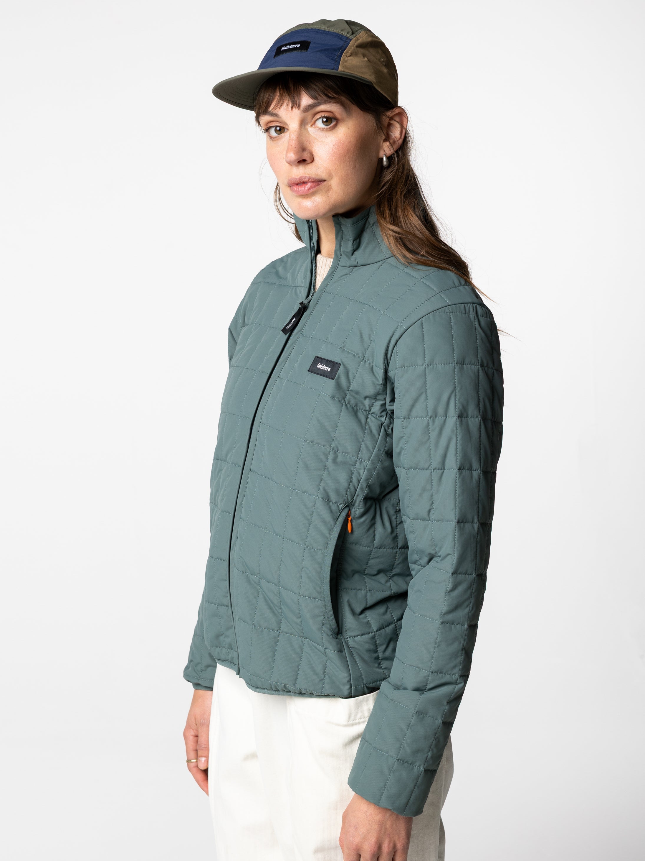 Women Recycled Insulated Jacket (Deep Sea) - Firecrest