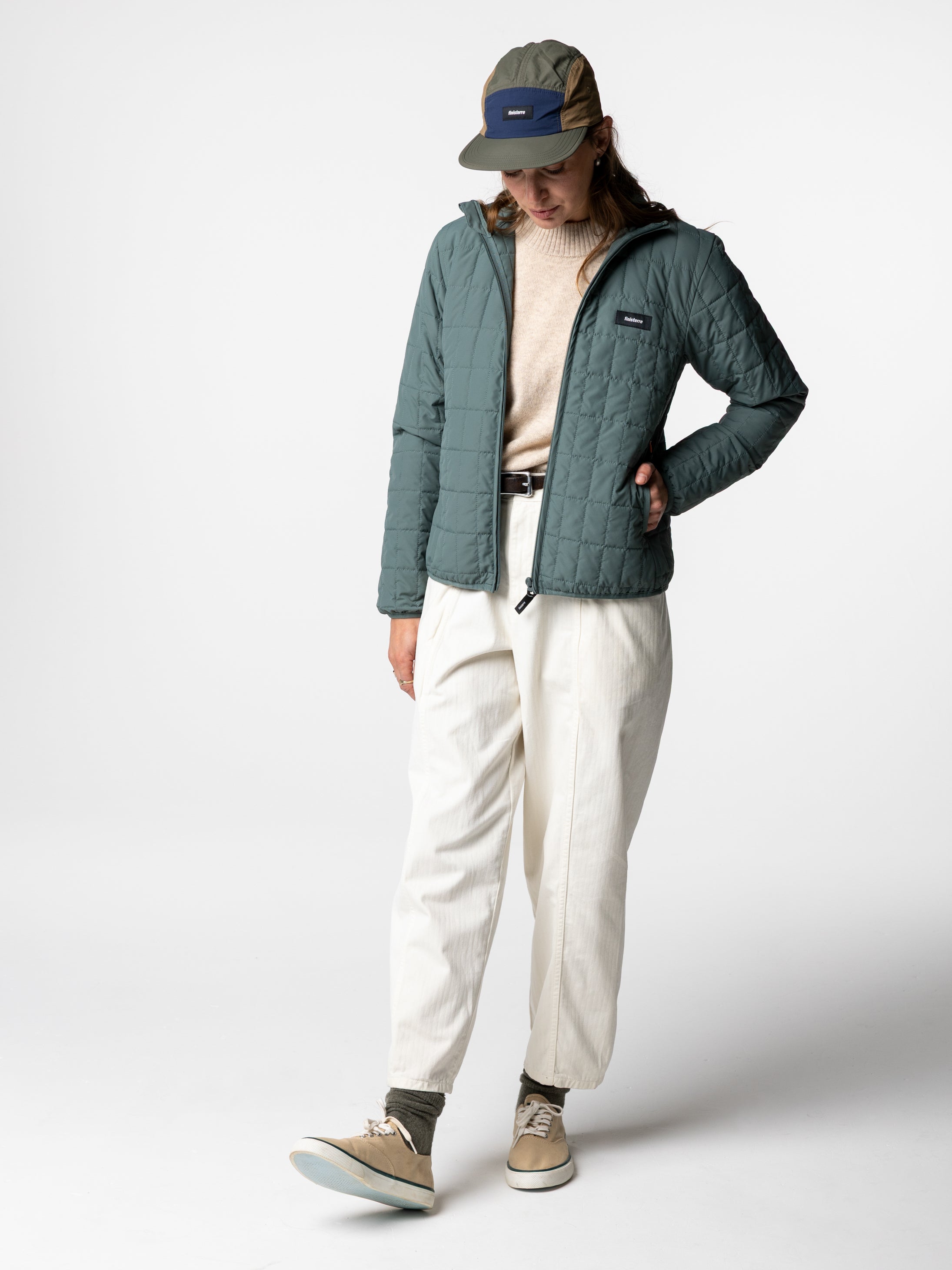 Women Recycled Insulated Jacket (Deep Sea) - Firecrest