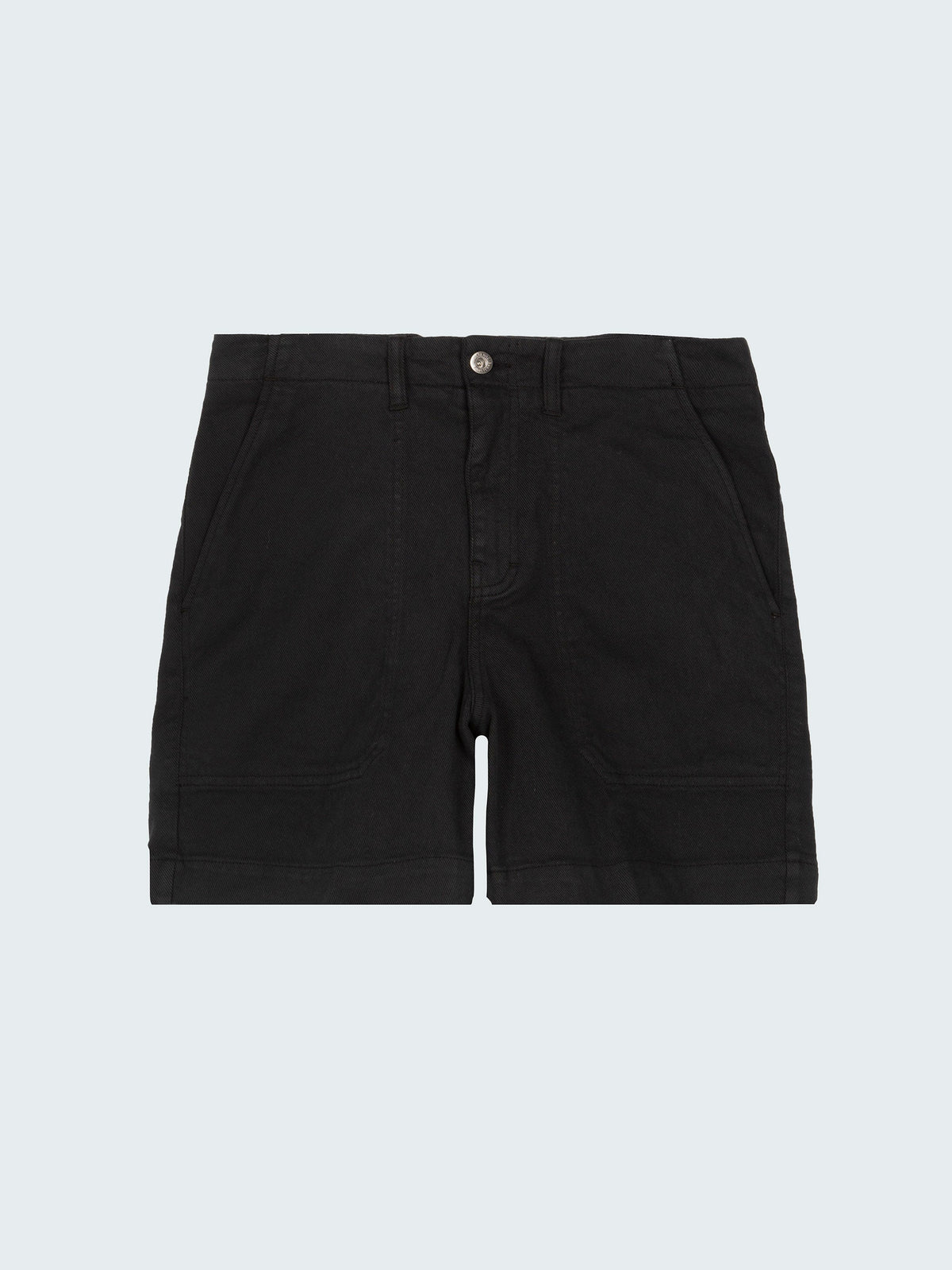 Women Yarrel Canvas Short in Black