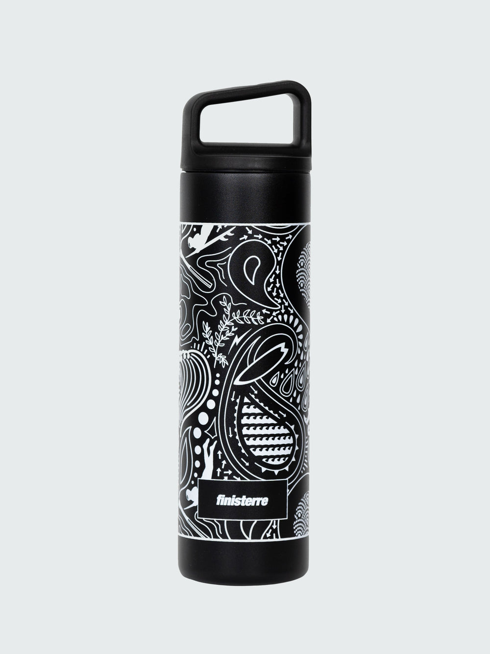 Men/Women MiiR 20oz Wide Mouth Bottle in Black Paisley