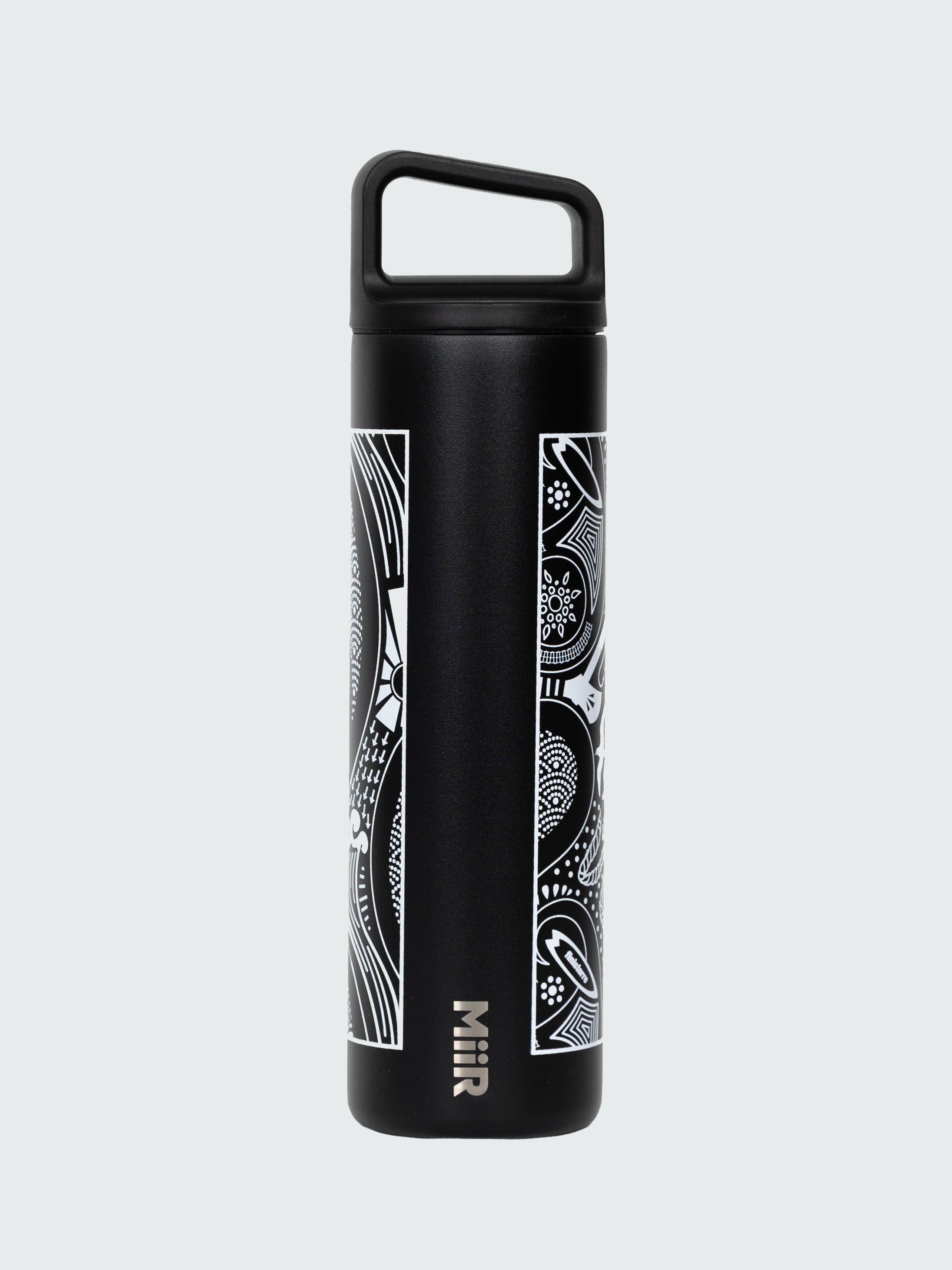 Men/Women MiiR 20oz Wide Mouth Bottle in Black Paisley