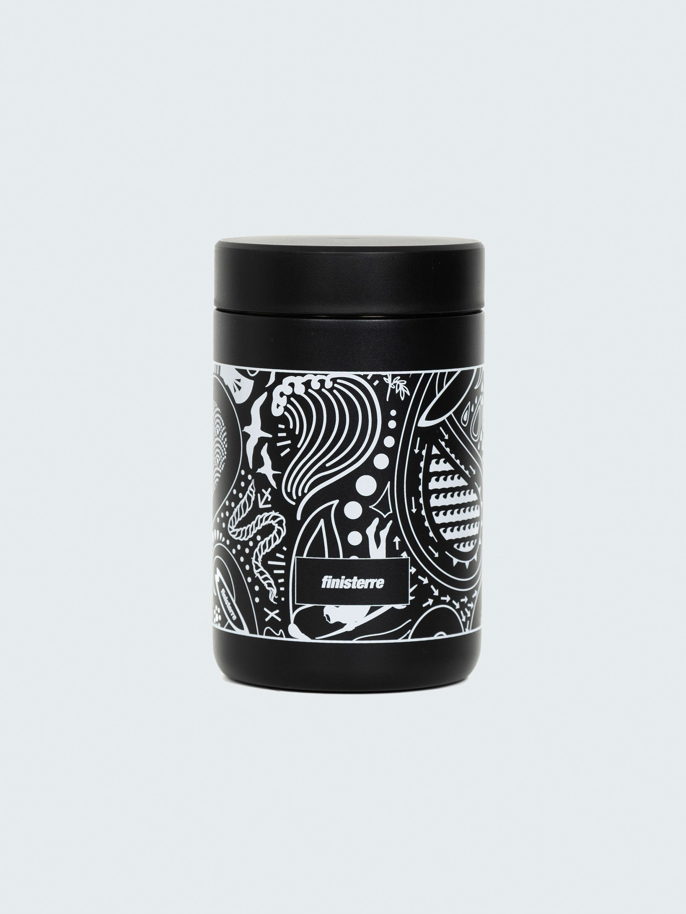 Men/Women MiiR 24oz Food Flask in Black Paisley