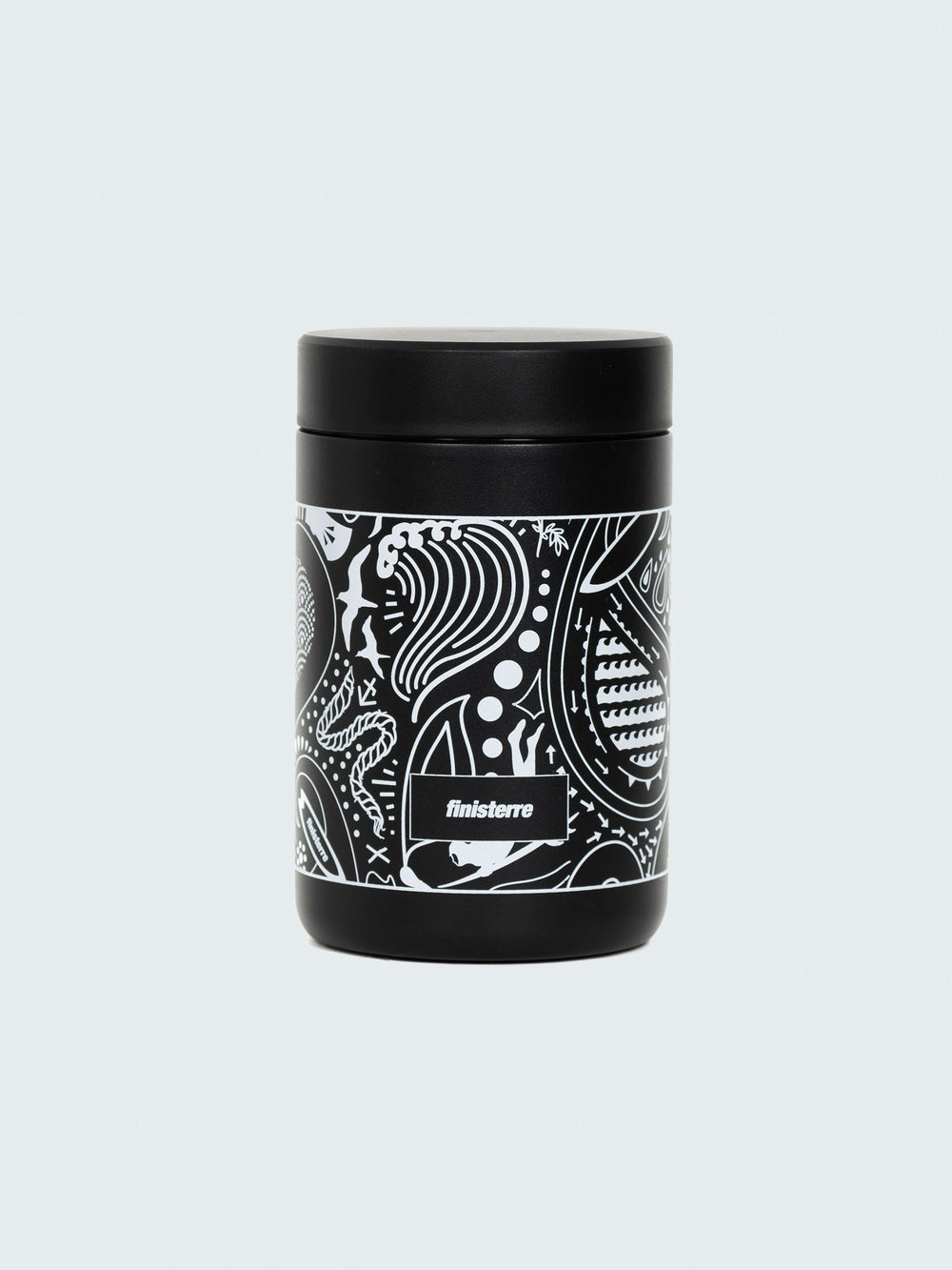 Men/Women MiiR 24oz Food Flask in Black Paisley