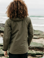 Women Stormbird Waterproof Jacket in Olive