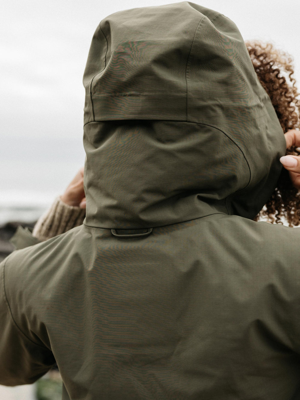 Women Stormbird Waterproof Jacket in Olive