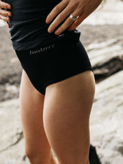 Women Sia Seamless Brief in Black