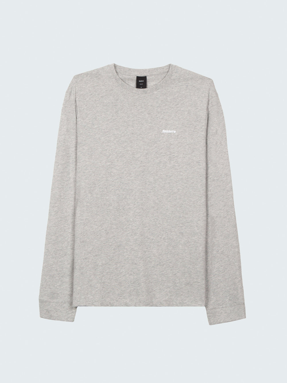 Men Harlyn Logo Long Sleeve T-Shirt in Grey Marl