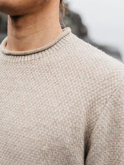 Men Barents Jumper in Oatmeal