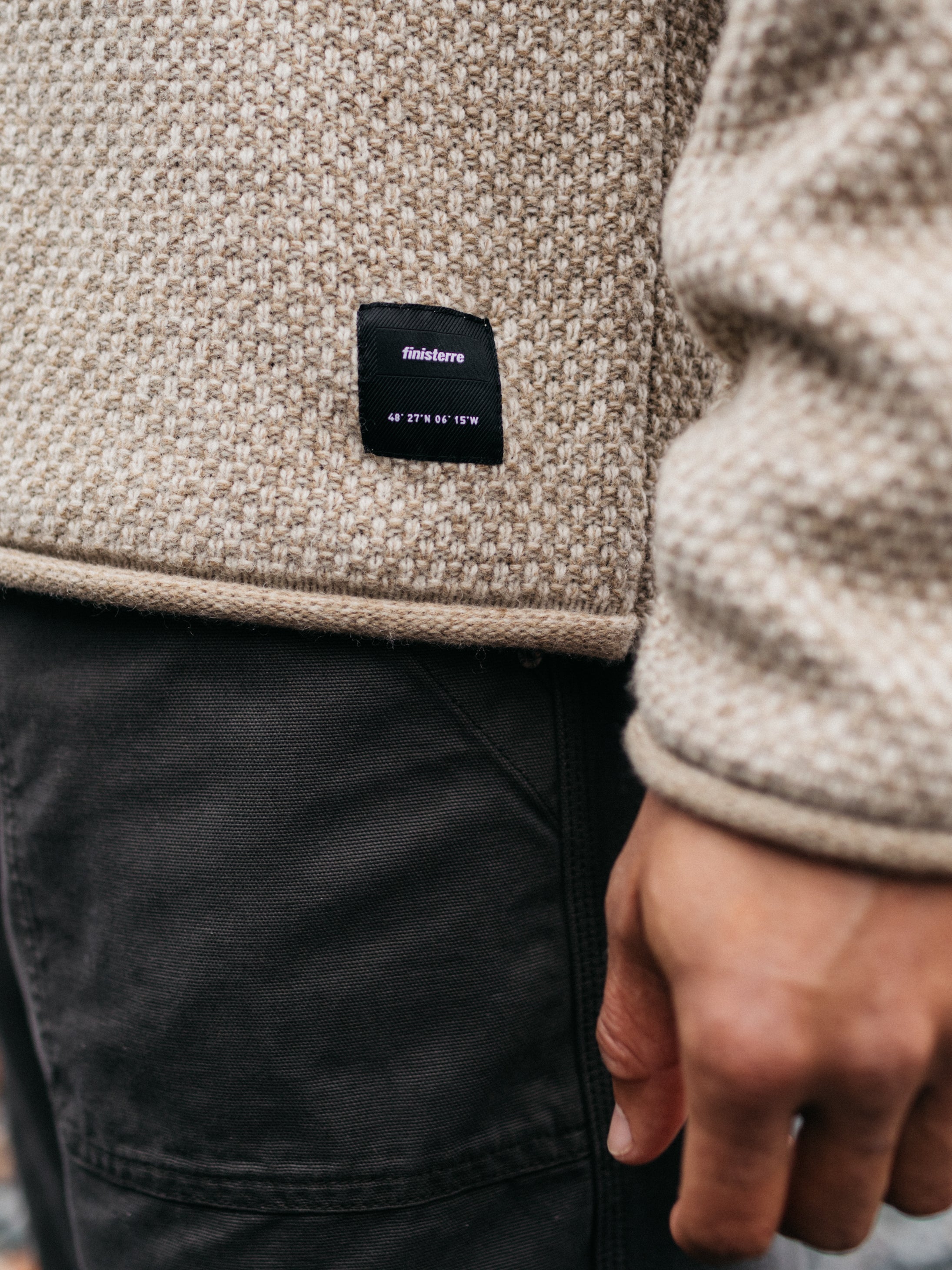 Men Barents Jumper in Oatmeal