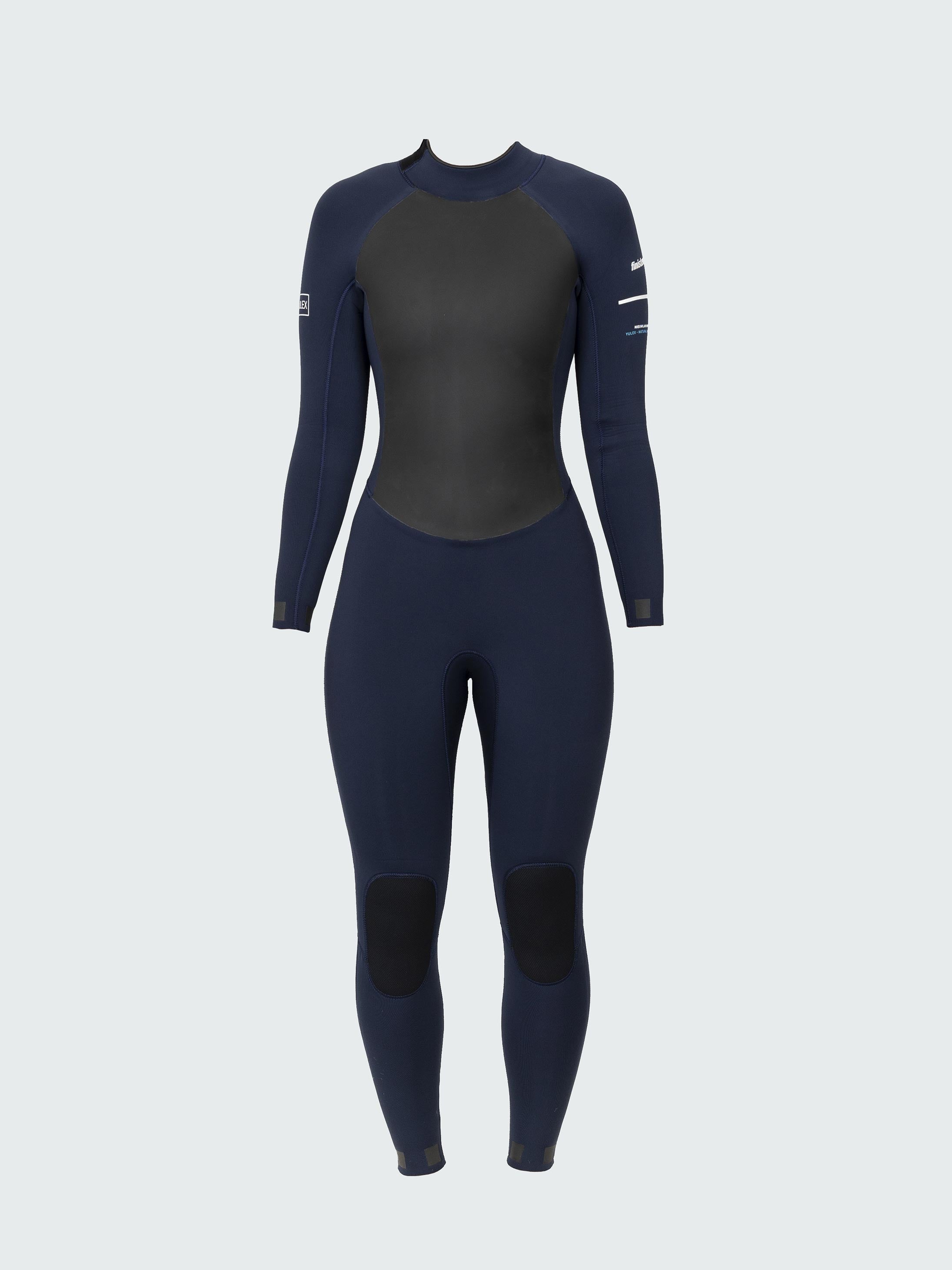 Women Blue 5.5/4.5mm Yulex® Back Zip Wetsuit - Nieuwland