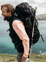 Men/Women Finisterre + Gregory  Stout 55 Rucksack - Black
