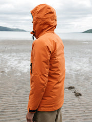 Women Recycled Waterproof Jacket in Red - Stormbird