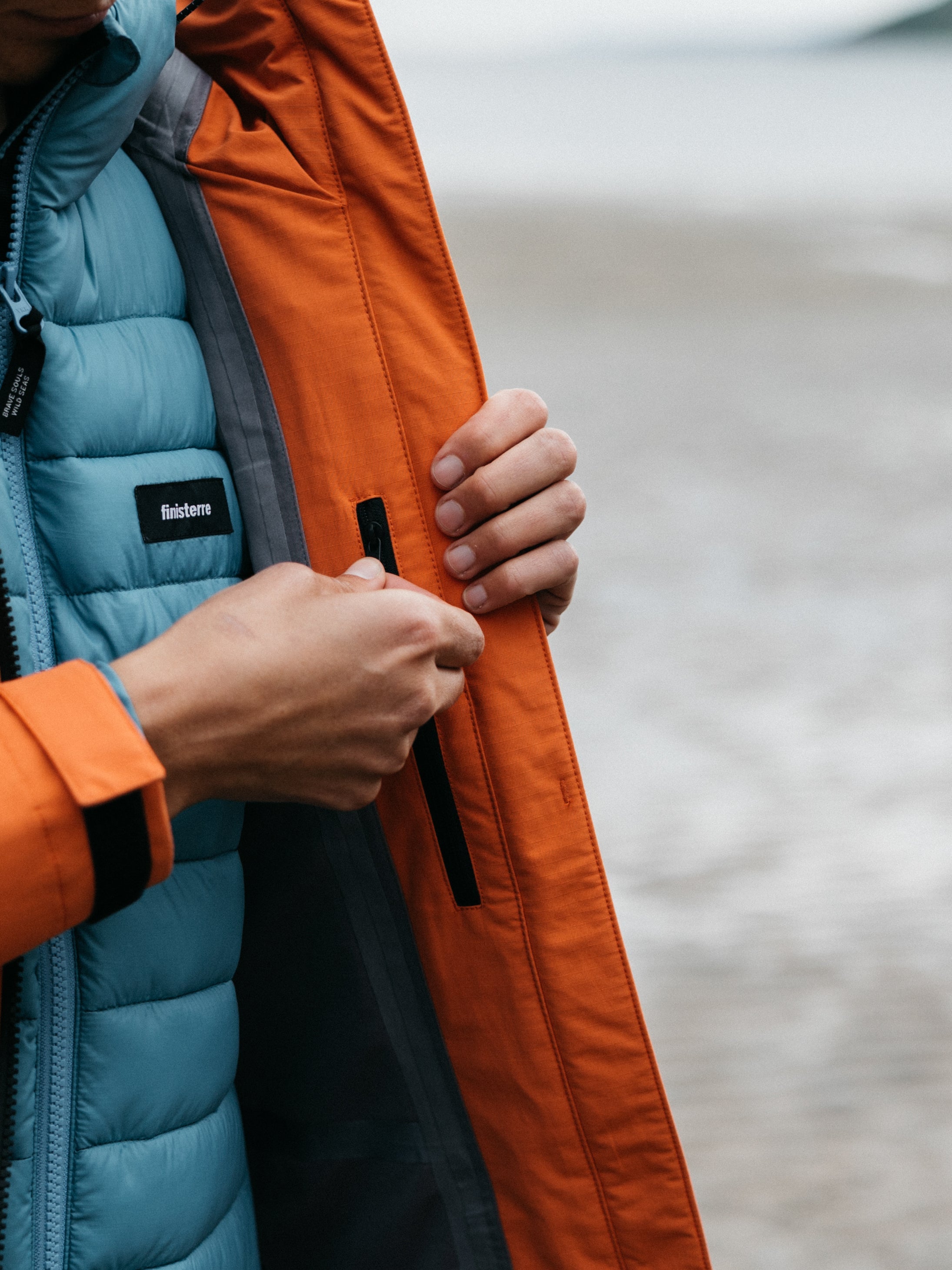 Women Recycled Waterproof Jacket in Red - Stormbird