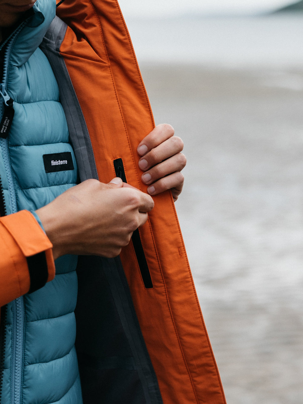 Women Recycled Waterproof Jacket in Red - Stormbird