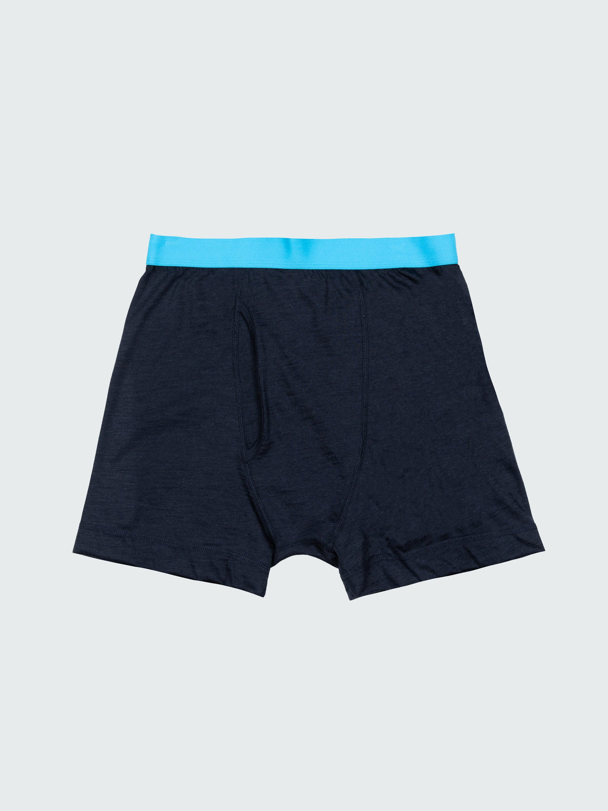 Men Merino Boxers in Navy/Blue - Eddy