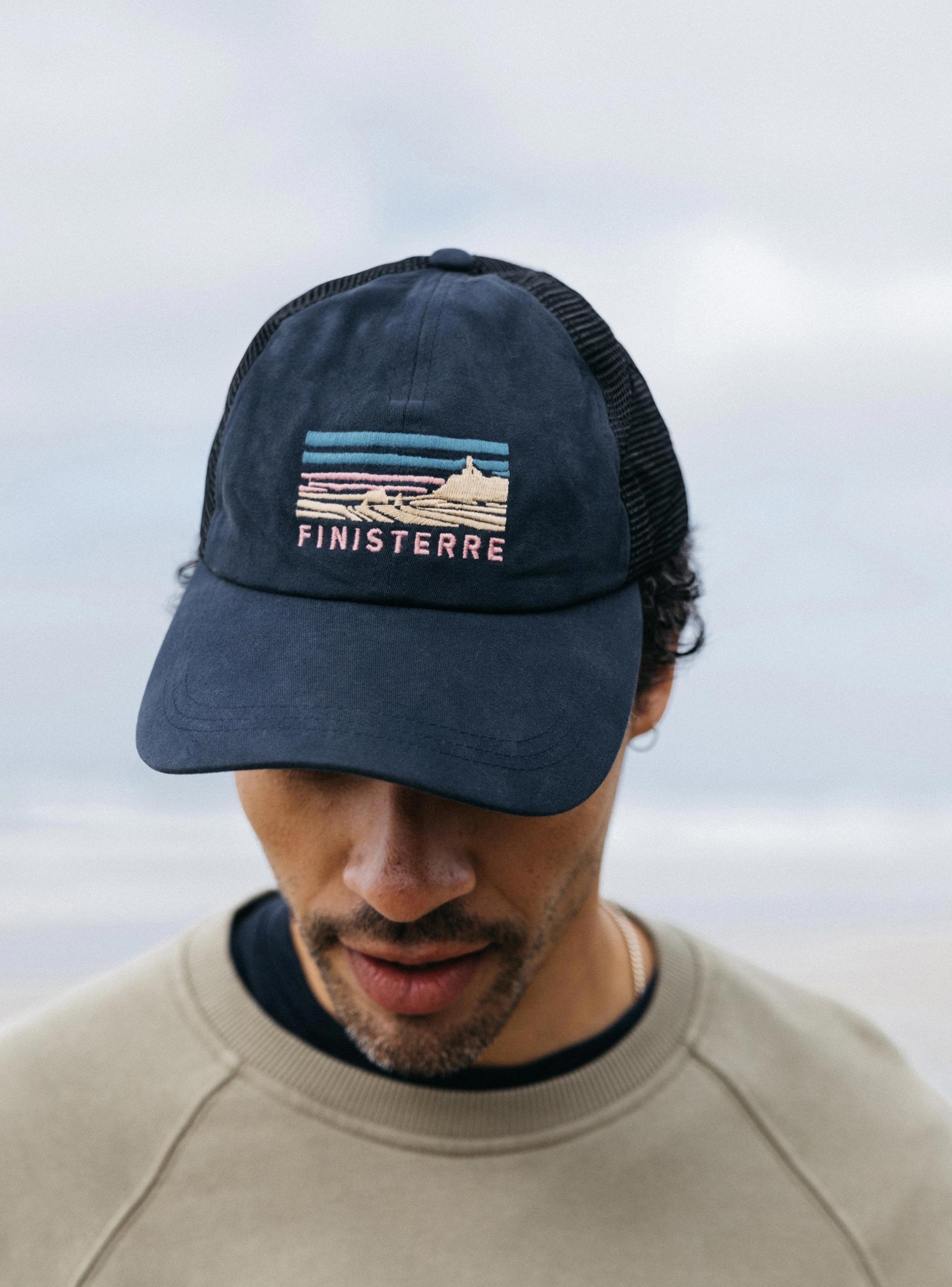 Men/Women Organic Cotton Cap in Navy