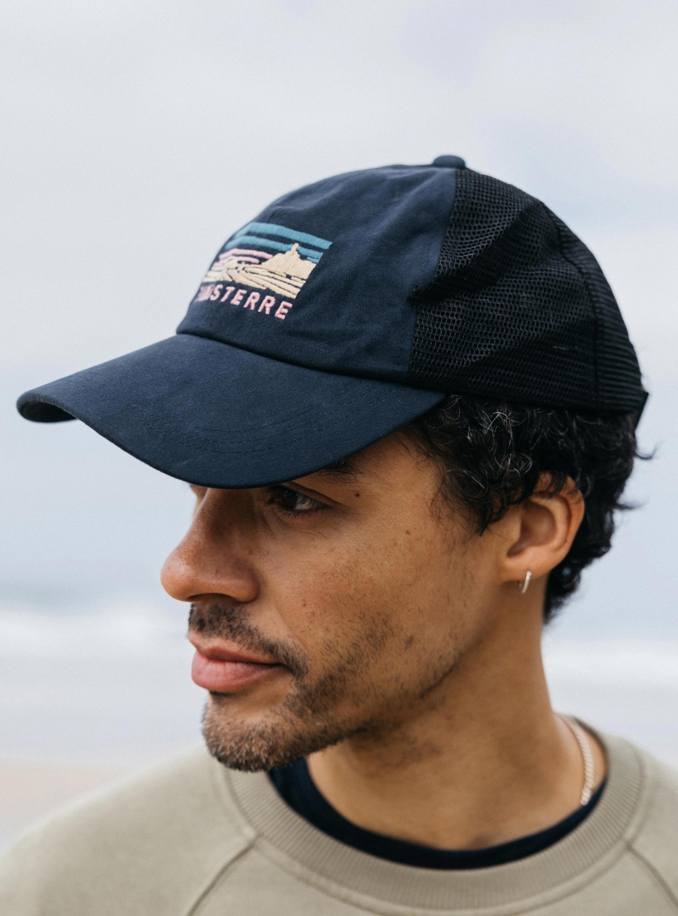 Men/Women Organic Cotton Cap in Navy