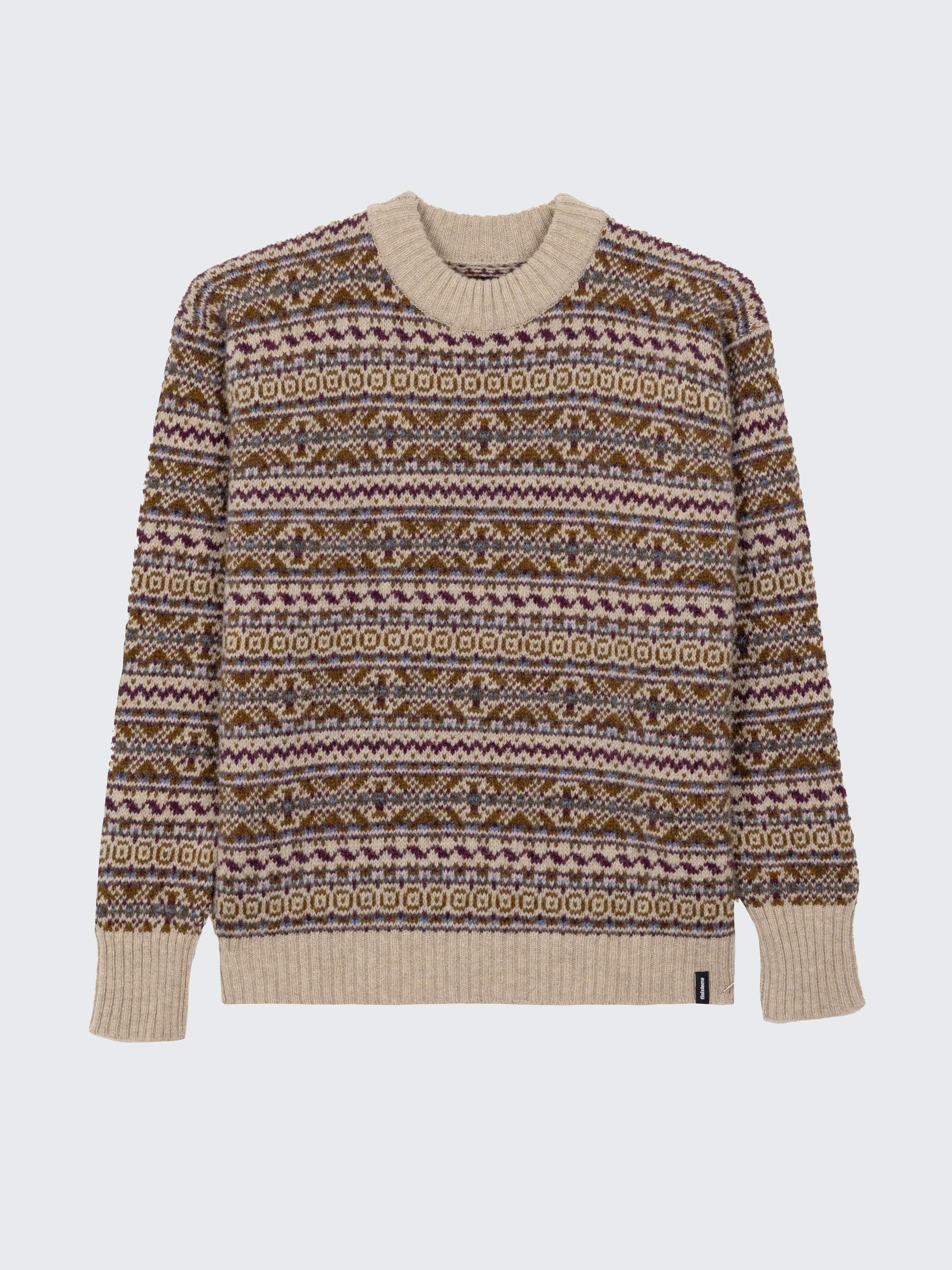 Women Wool Shetland Fair Isle Jumper