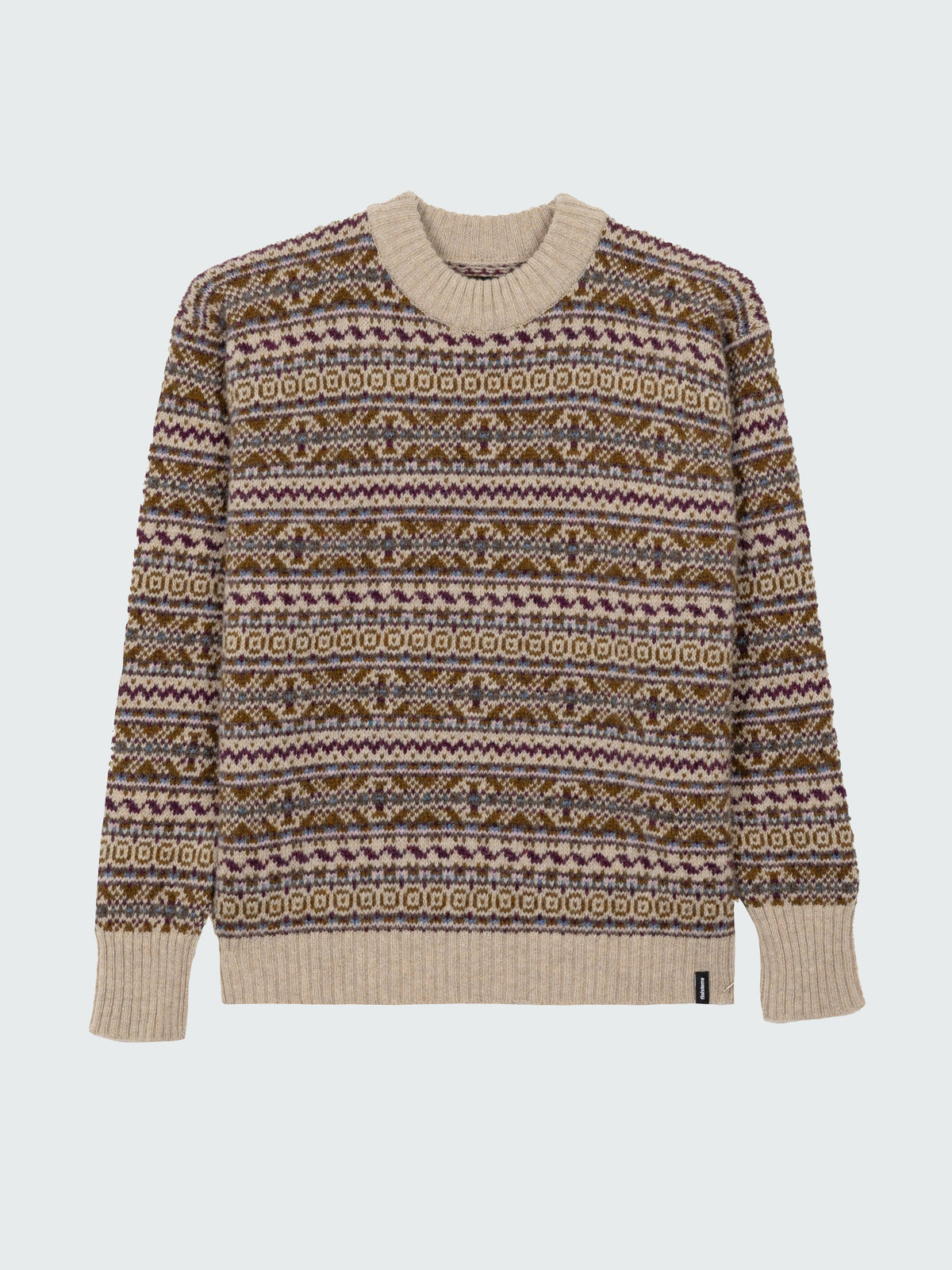 Women Wool Shetland Fair Isle Jumper